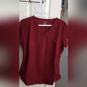 Jaanuu scrub top New but no tag,  size(S) wine